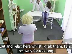 Wild massage with the horny nurse