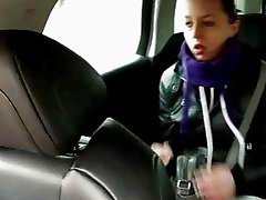 Hot and sexy Nikky gets screwed in taxi