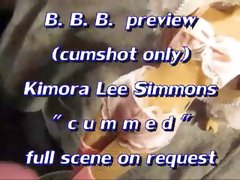 BBB preview: Kimora Lee Simmons "cummed" (cumshot only)