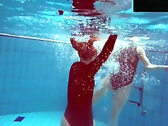 Two Hot Teens Underwater