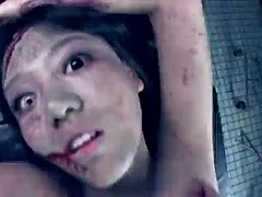 Japanese girl attacked by zombies
