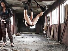 Fucking Suspended Slave