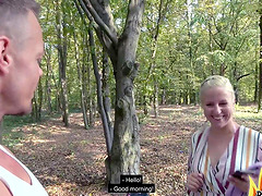 Jana Schwarz enjoys while getting fucked by a total stranger