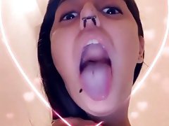 Tongue Spitting Horny Ahega0