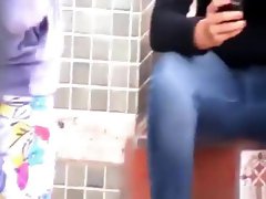 Voyeur tapes clothed latina girls in public
