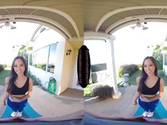Alexia's Trainer Makes Her Squirt - Asian Teen Hardcore POV VR